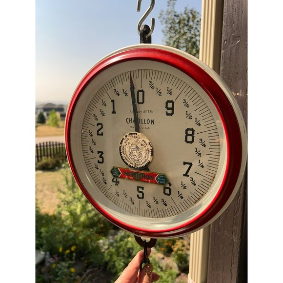 Vintage Chatillon 30 LB Scale Made in 1955 - Picture 3 of 9